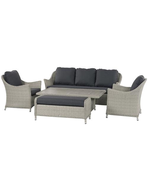Bramblecrest Monterey Dove Grey 3 Seater Sofa...