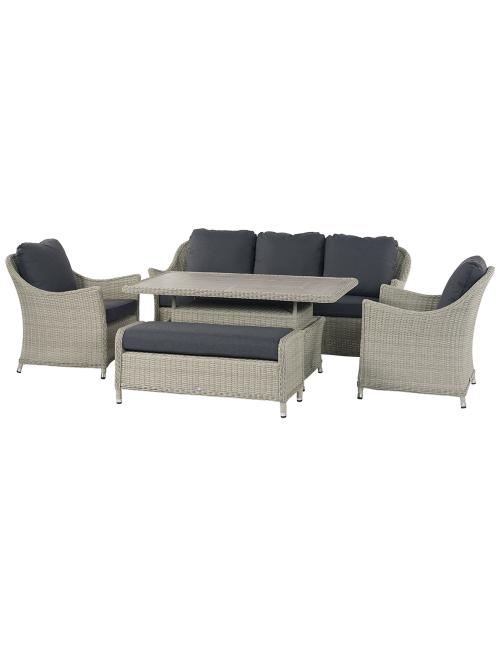 Bramblecrest Monterey Dove Grey 3 Seater Sofa...