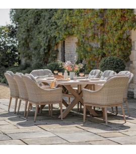 Bramblecrest Monterey Sandstone Deluxe Vogue 8 Seater...
