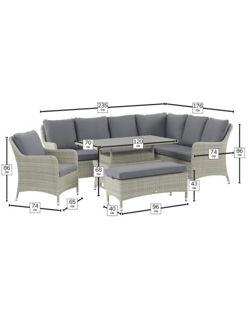 Bramblecrest Tetbury Cloud L-Shape Casual...