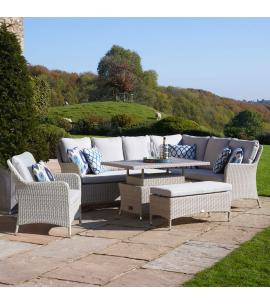 Bramblecrest Tetbury Nutmeg L Shape Casual Dining Set...