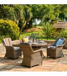 Alexander Rose Arlington 4 Seater Dining Set