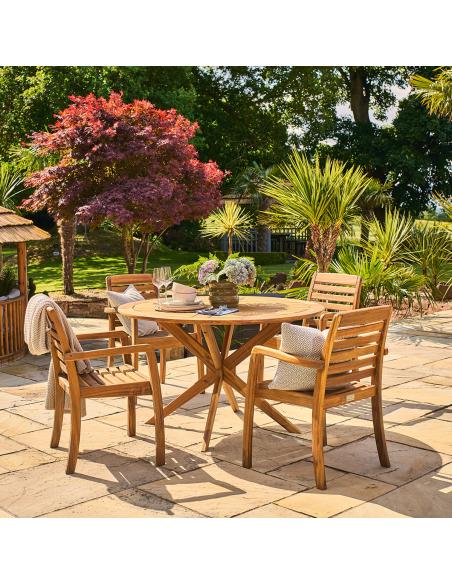Alexander Rose National Trust Cotswold Stacking Armchair