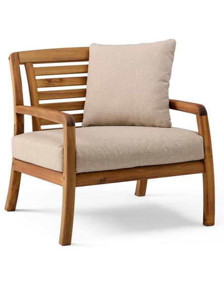 Alexander Rose National Trust Cotswold Lounge Chair with Cushions