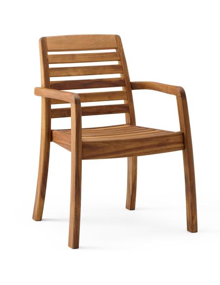 Alexander Rose National Trust Cotswold 4 Seat Square Dining Set