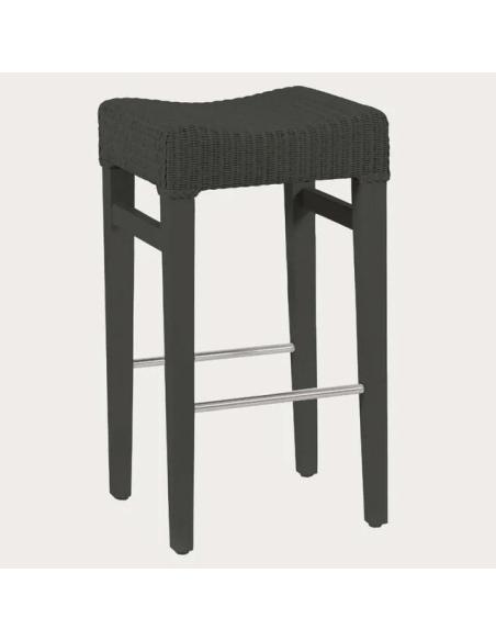 Neptune (SET OF 2) Montague Bar Stool in Charcoal (Showroom Model)