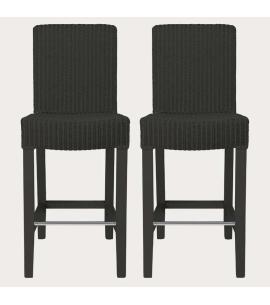 Neptune (SET OF 2) Montague Lloyd Loom High Back Bar...