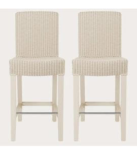 Neptune (SET OF 2) Montague Lloyd Loom High Back Bar...