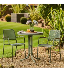 Alexander Rose Bergen 2 Seater Round Dining Set