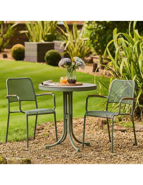 Alexander Rose Bergen 2 Seater Round Dining Set