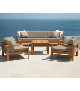Barlow Tyrie Linear Deep Seating Lounge Set