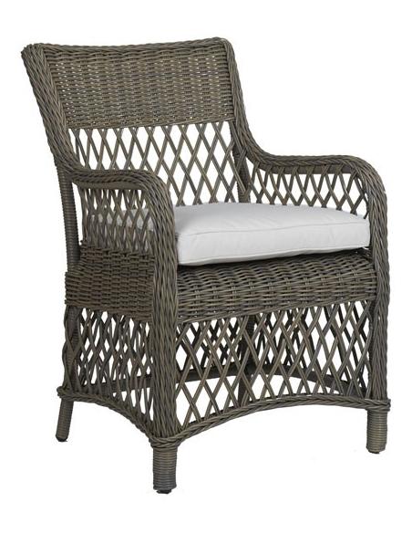 Neptune Harrington Dining Carver Armchair with Natural Cushion