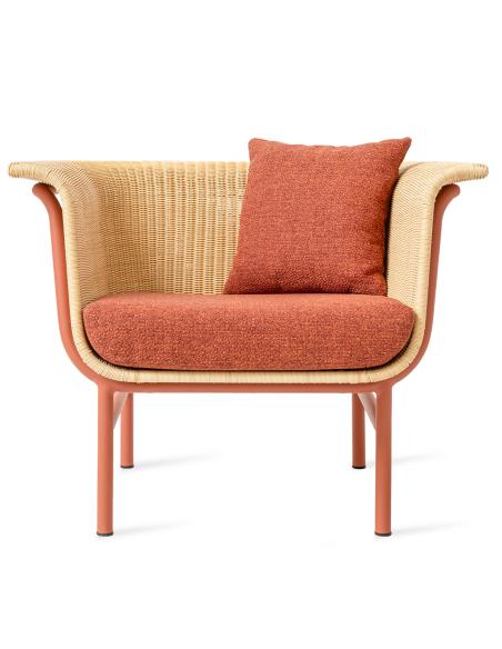 Vincent Sheppard Wicked Lounge Chair Terracotta/Natural