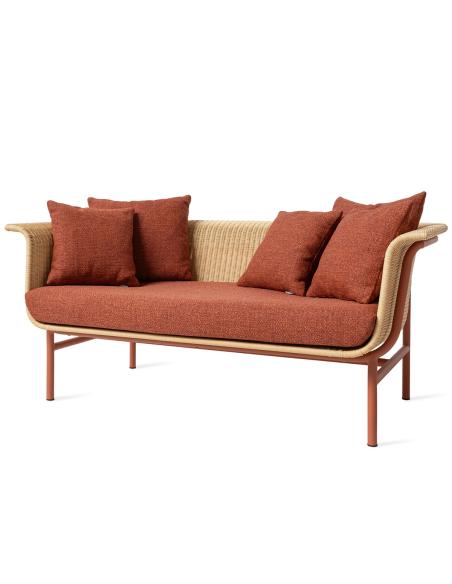 Vincent Sheppard Wicked Lounge Sofa 2S Terracotta/Natural
