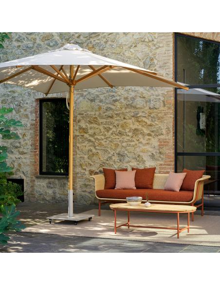Vincent Sheppard Wicked Lounge Sofa 3S Terracotta/Natural