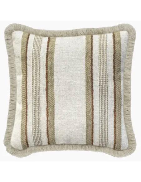 Vincent Sheppard Indira Deco Scatter Cushion 50 x 50 (Short Fringe)