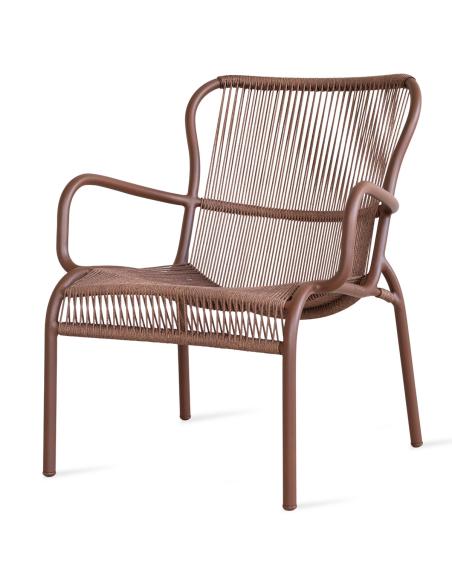 Vincent Sheppard Loop Lounge Chair Rope - Rust