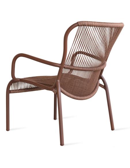 Vincent Sheppard Loop Lounge Chair Rope - Rust