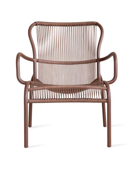 Vincent Sheppard Loop Lounge Chair Rope - Rust