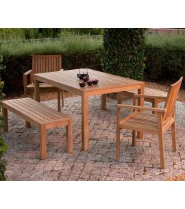 Barlow Tyrie Linear 6 Seat Dining Set