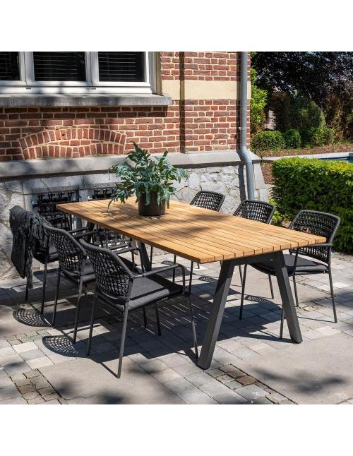 4 Seasons Outdoor Barista dining chair in...
