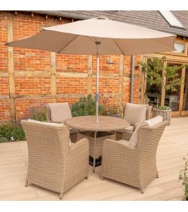 Kettler Derwent 4 Seat Dining Set