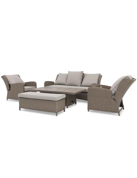 Kettler Derwent 7 Seat Sofa Set
