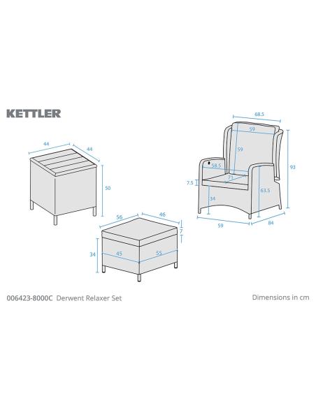Kettler Derwent Relaxer Set
