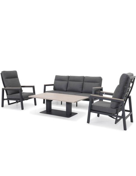 Kettler Tudor 3 Seat Sofa Set with Reclining Chairs