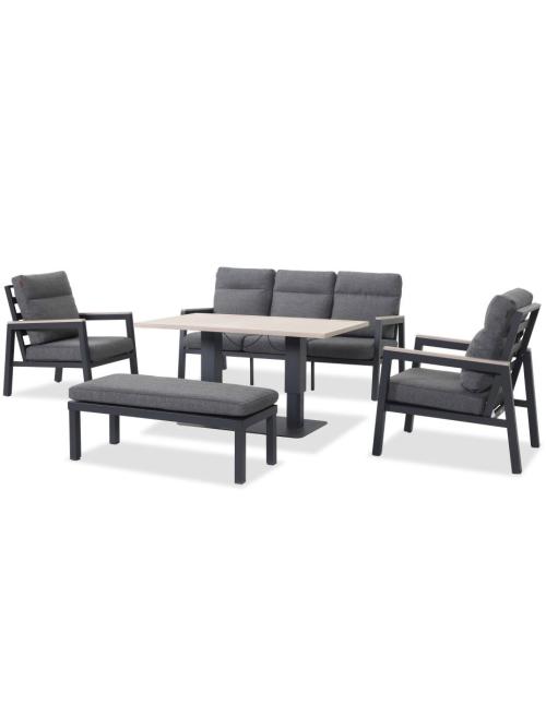 Kettler Tudor 3 Seat Sofa Set with Lounge...