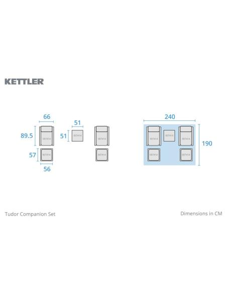 Kettler Tudor Companion Set