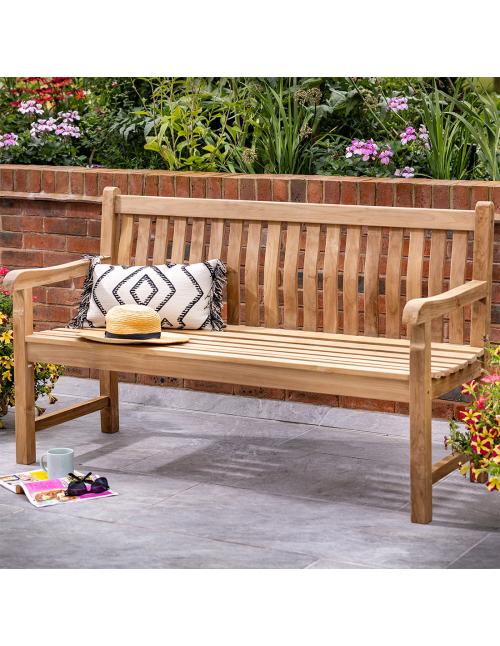 Hartman Tatton 3 Seat Teak Bench