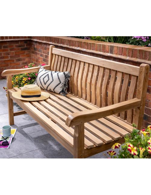 Hartman Tatton 3 Seat Teak Bench
