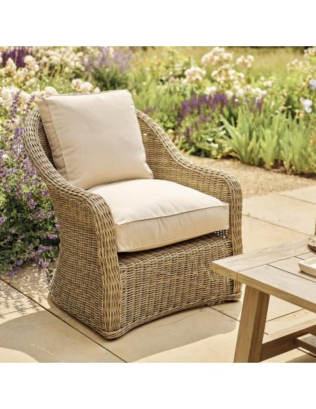 Neptune Purbeck Wicker Garden Armchair