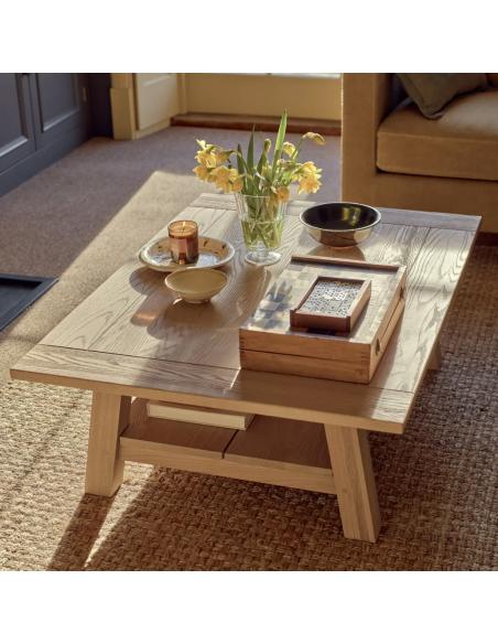 Neptune Arundel Rectangular Oak Coffee Table