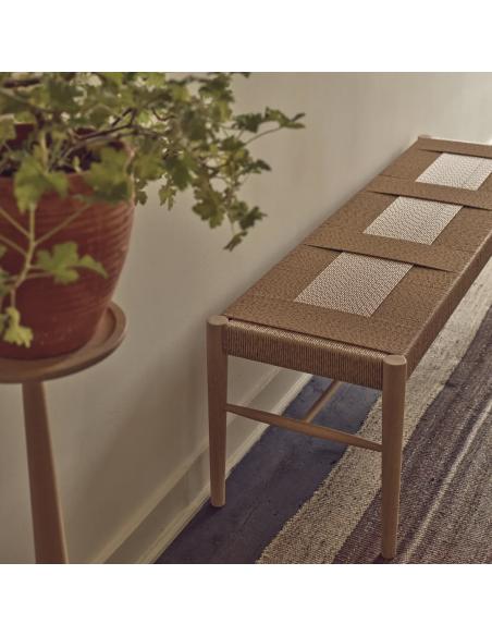 Neptune Tilbury 3 Seater Rattan Dining Bench
