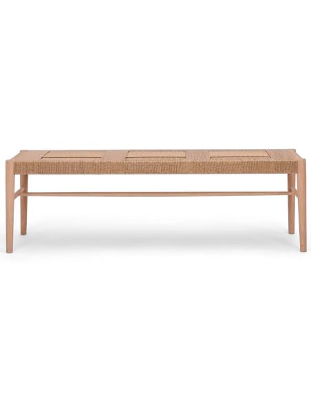 Neptune Tilbury 3 Seater Rattan Dining Bench