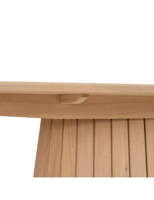 Neptune Stratford 10 Seater Oval Oak Dining Table