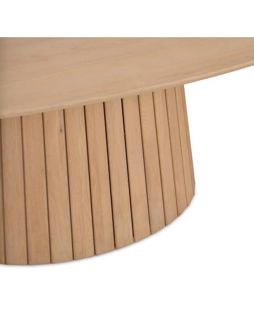 Neptune Stratford 10 Seater Oval Oak Dining Table