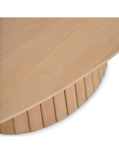 Neptune Stratford 10 Seater Oval Oak Dining Table