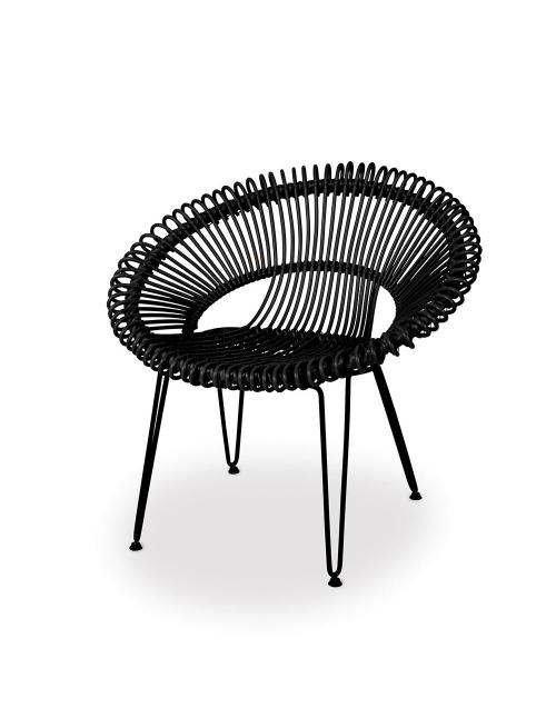 Vincent Sheppard Roy Lounge Chair - Black