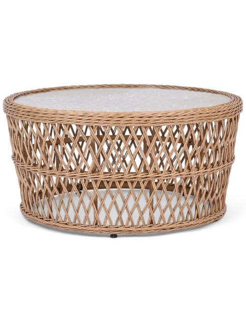 Neptune Longmeadow Round Wicker Garden Coffee Table