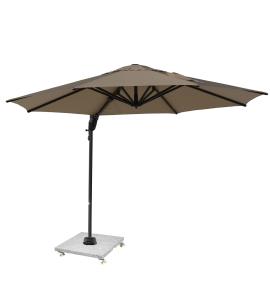 Bramblecrest Chichester 3m Round Side Post Parasol with...