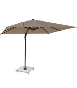 Bramblecrest Chichester 3 x 3m Square Side Post Parasol...