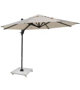 Bramblecrest Chichester 3m Round Side Post Parasol with...
