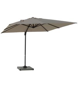 Bramblecrest Chichester 3 x 3m Square Side Post Parasol...
