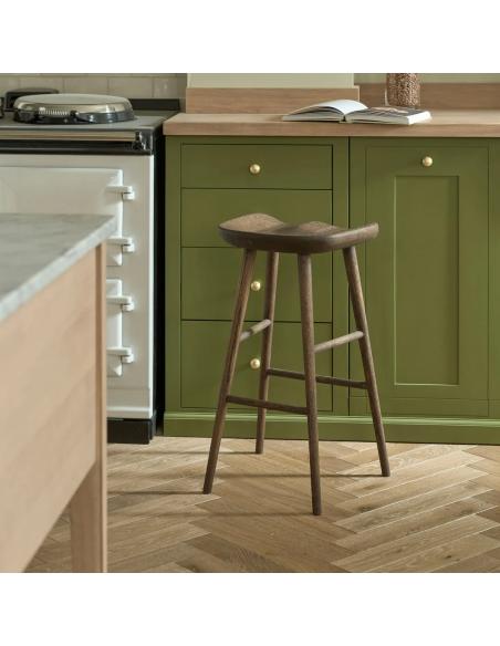 Neptune Ludlow Bar Stool - Darkened Oak