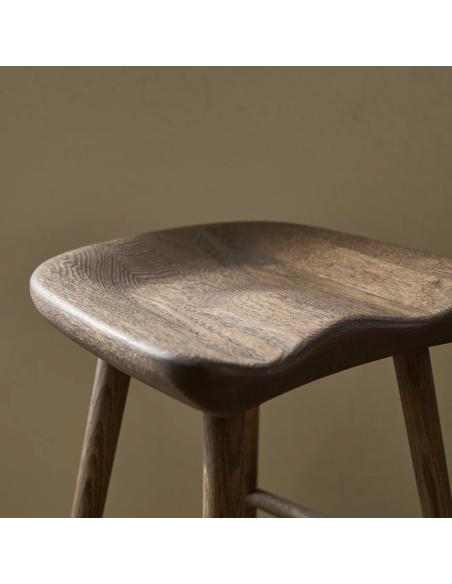 Neptune Ludlow Bar Stool - Darkened Oak