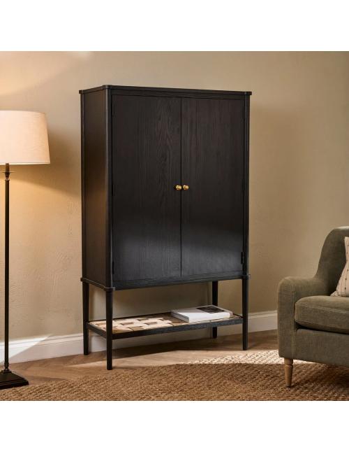 Neptune Frome Cabinet - Warm Black