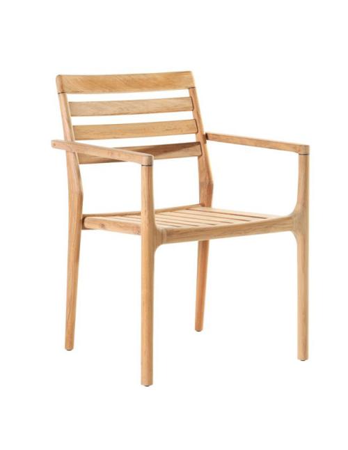 Barlow Tyrie Harmony Teak Stacking Armchair